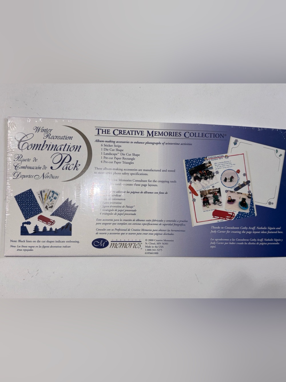 Creative Memories Winter Recreation Combination Pack 2000